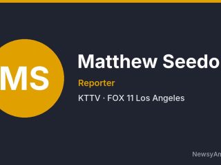 Matthew Seedorff, Reporter, KTTV