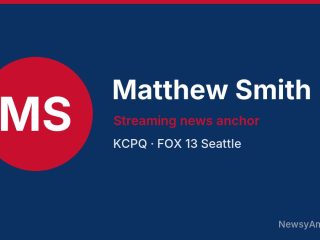 Matthew Smith, Streaming news anchor, KCPQ