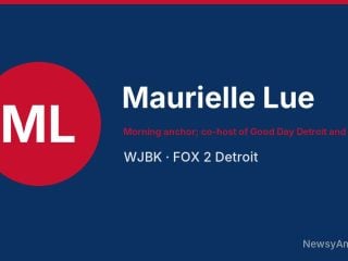 Maurielle Lue, Morning anchor; co-host of Good Day Detroit and The Noon, WJBK