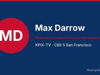 Max Darrow, Multimedia journalist and Weekend Morning Edition anchor, KPIX-TV