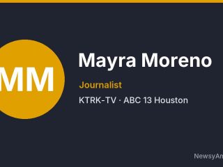 Mayra Moreno, Journalist, KTRK-TV
