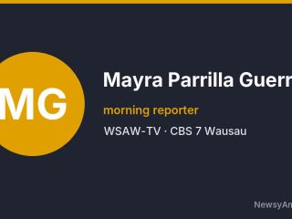 Mayra Parrilla Guerrero, morning reporter, WSAW-TV