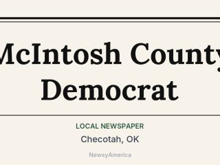 McIntosh County Democrat, Checotah, OK