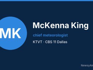 McKenna King, chief meteorologist, KTVT