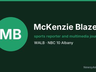 McKenzie Blaze, sports reporter and multimedia journalist, WALB