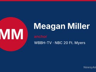 Meagan Miller, anchor, WBBH-TV