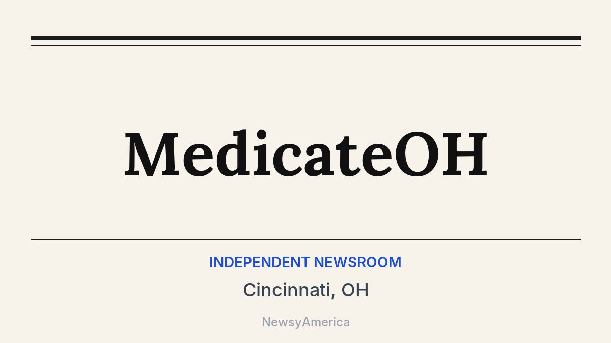 MedicateOH – Cincinnati, OH