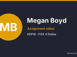 Megan Boyd, Assignment editor, KDFW