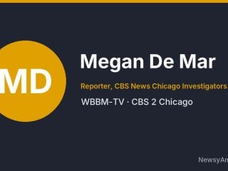 Megan De Mar, Reporter, CBS News Chicago Investigators team, WBBM-TV