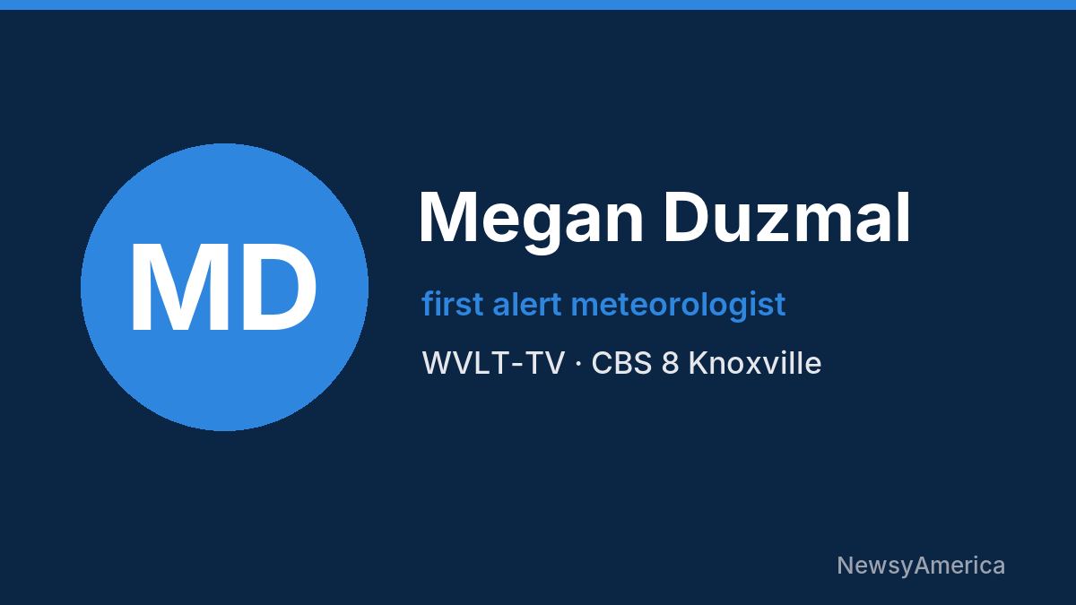 Megan Duzmal – WVLT-TV, Knoxville