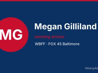 Megan Gilliland, morning anchor, WBFF