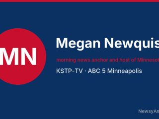 Megan Newquist, morning news anchor and host of Minnesota Live, KSTP-TV