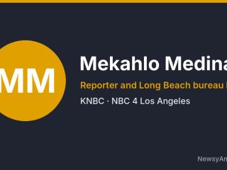 Mekahlo Medina, Reporter and Long Beach bureau lead, KNBC