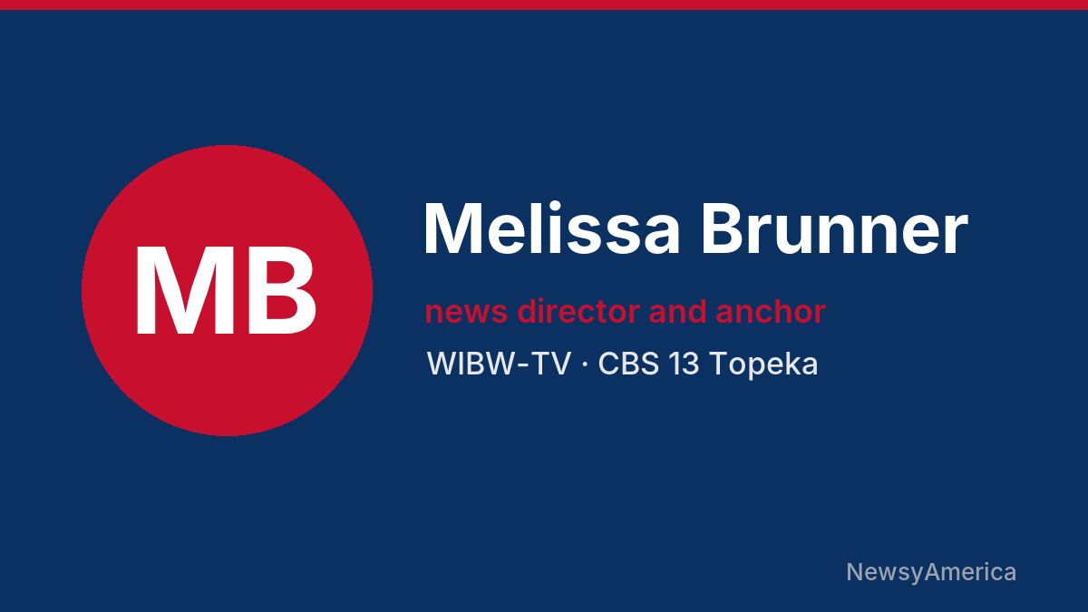 Melissa Brunner – WIBW-TV, Topeka