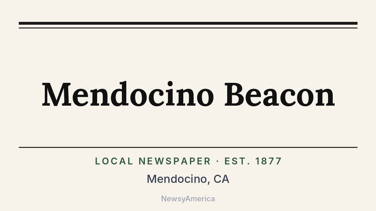 Mendocino Beacon – California