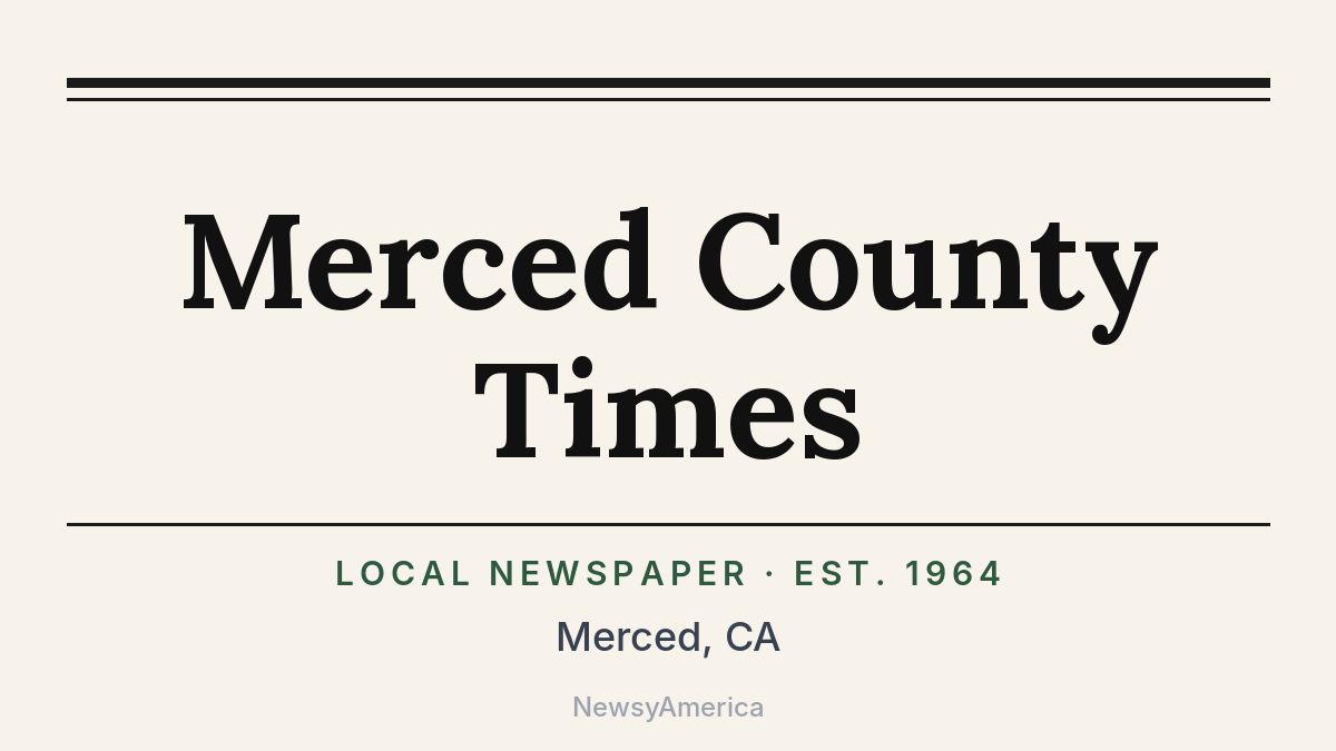 Merced County Times – California