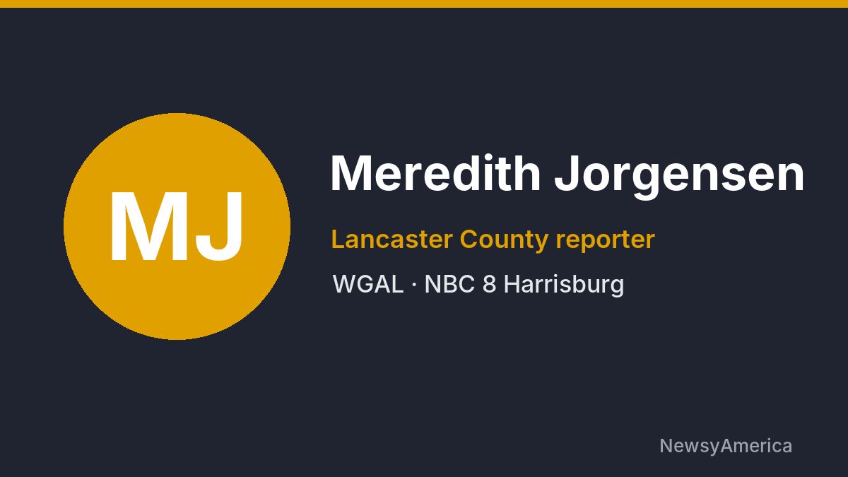 Meredith Jorgensen – WGAL, Harrisburg