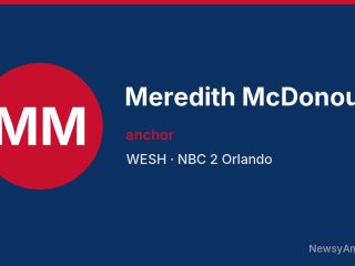 Meredith McDonough, anchor, WESH