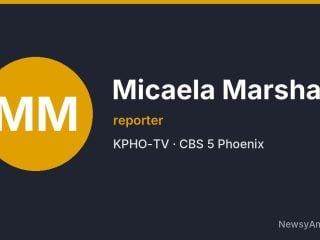 Micaela Marshall, reporter, KPHO-TV