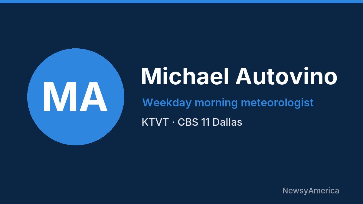 Michael Autovino – KTVT, Dallas