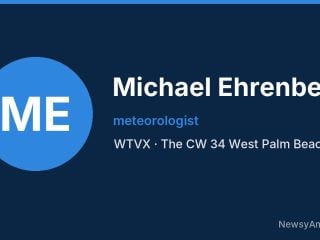 Michael Ehrenberg, meteorologist, WTVX