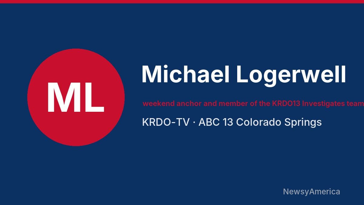 Michael Logerwell – KRDO-TV, Colorado Springs