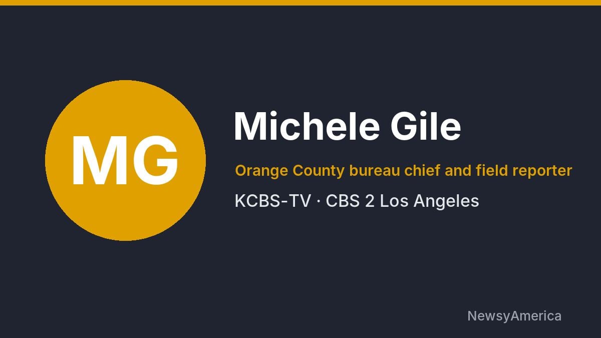 Michele Gile – KCBS-TV, Los Angeles