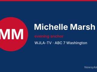 Michelle Marsh, evening anchor, WJLA-TV