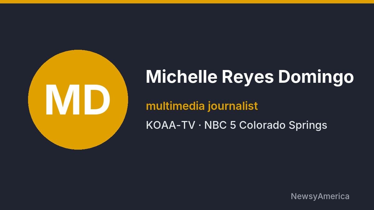 Michelle Reyes Domingo – KOAA-TV, Colorado Springs
