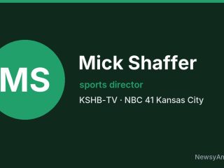 Mick Shaffer, sports director, KSHB-TV