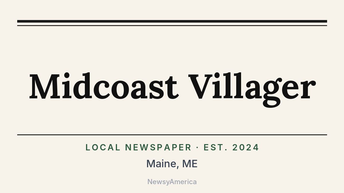 Midcoast Villager – Maine, ME