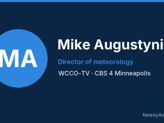 Mike Augustyniak, Director of meteorology, WCCO-TV