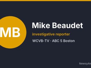 Mike Beaudet, investigative reporter, WCVB-TV