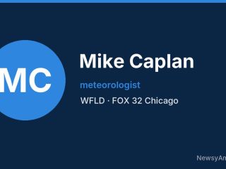 Mike Caplan, meteorologist, WFLD
