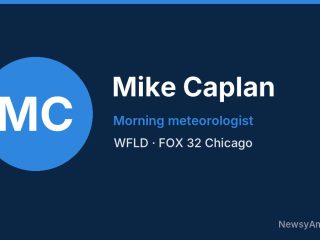 Mike Caplan, Morning meteorologist, WFLD