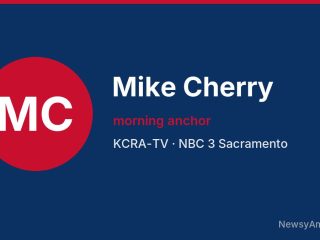 Mike Cherry, morning anchor, KCRA-TV