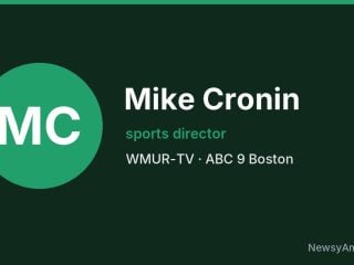 Mike Cronin, sports director, WMUR-TV