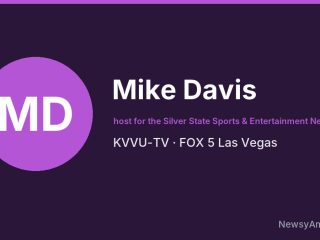 Mike Davis, host for the Silver State Sports & Entertainment Network, KVVU-TV