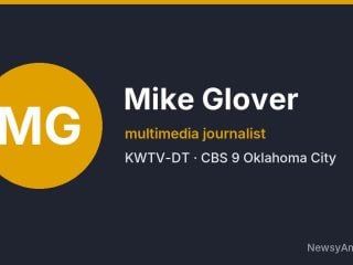 Mike Glover, multimedia journalist, KWTV-DT