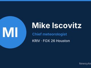 Mike Iscovitz, Chief meteorologist, KRIV