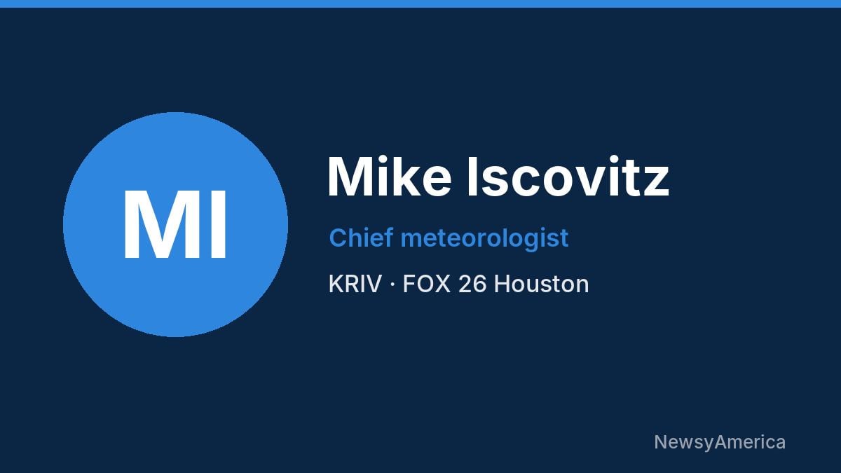 Mike Iscovitz – KRIV, Houston