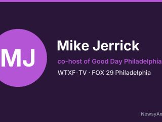 Mike Jerrick, co-host of Good Day Philadelphia, WTXF-TV