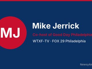 Mike Jerrick, Co-host of Good Day Philadelphia, WTXF-TV