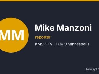 Mike Manzoni, reporter, KMSP-TV