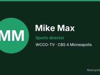Mike Max, Sports director, WCCO-TV