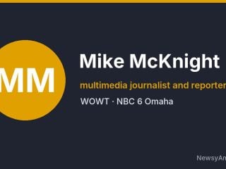 Mike McKnight, multimedia journalist and reporter, WOWT