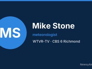 Mike Stone, meteorologist, WTVR-TV