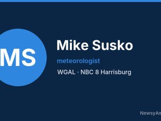 Mike Susko, meteorologist, WGAL