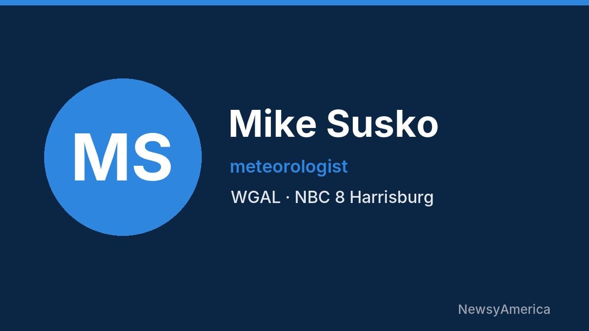 Mike Susko – WGAL, Harrisburg