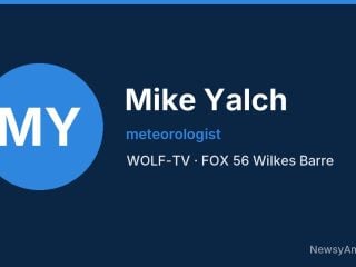 Mike Yalch, meteorologist, WOLF-TV